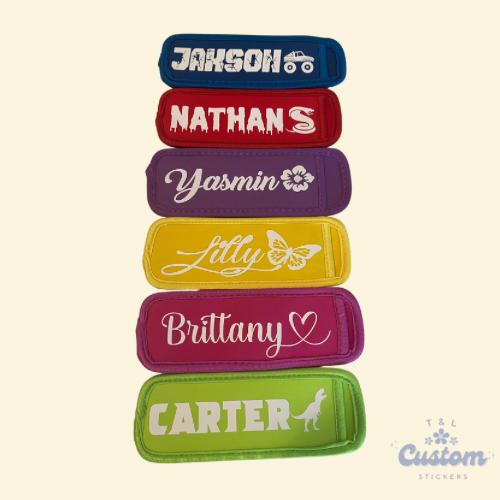 Custom Icy Pole Holders - Personalized Popsicle Sleeves